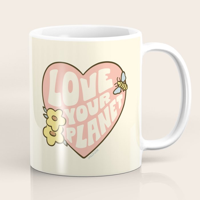 LOVE YOUR PLANET Coffee Mug Gallery Image 1