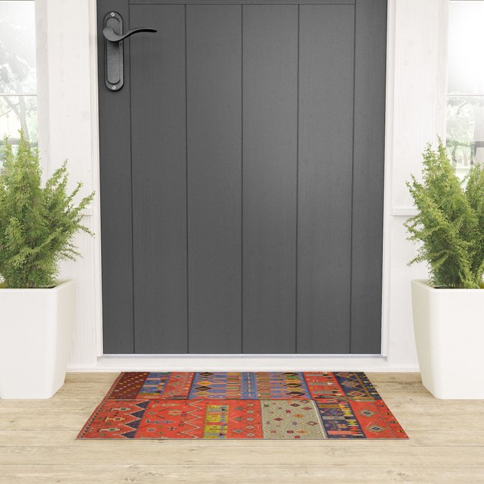Pattern Bohemian Carpet Welcome Mat Gallery Image 3