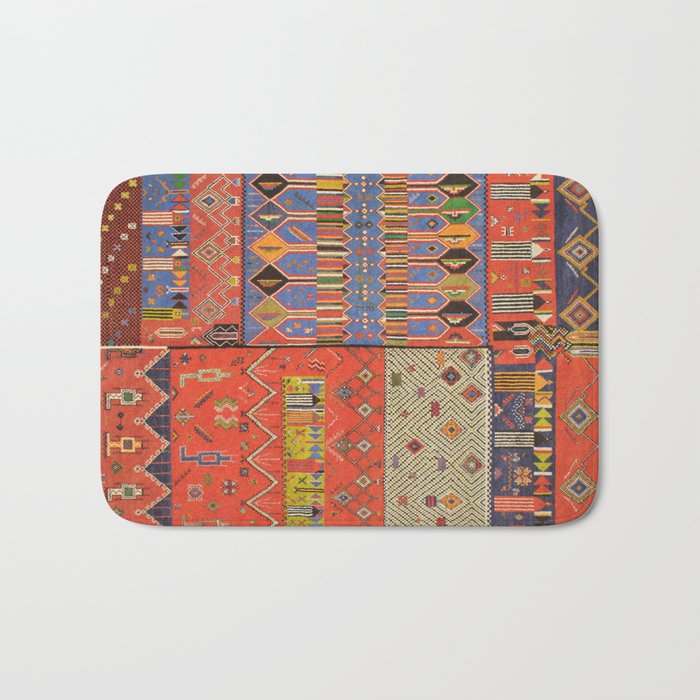 Pattern Bohemian Carpet Bath Mat Gallery Image 1