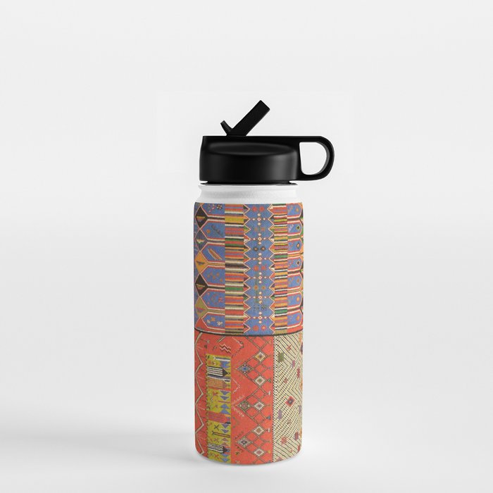 Pattern Bohemian Carpet Water Bottle Gallery Image 1