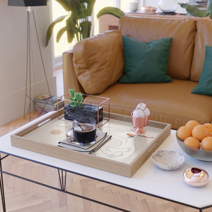 Nude 2 Serving Tray Gallery Image 2