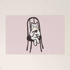 Tea time with cat Welcome Mat Gallery Image 1