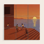 Dreaming Football Wood Wall Art Gallery Image 1