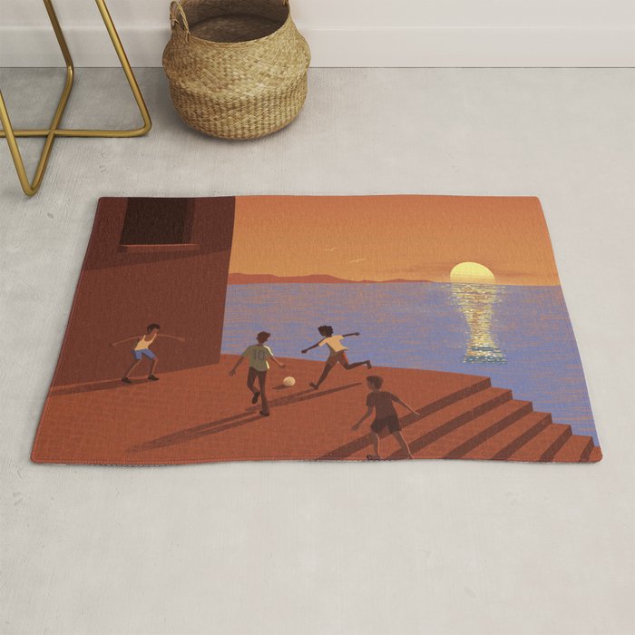 Dreaming Football Rug Gallery Image 1