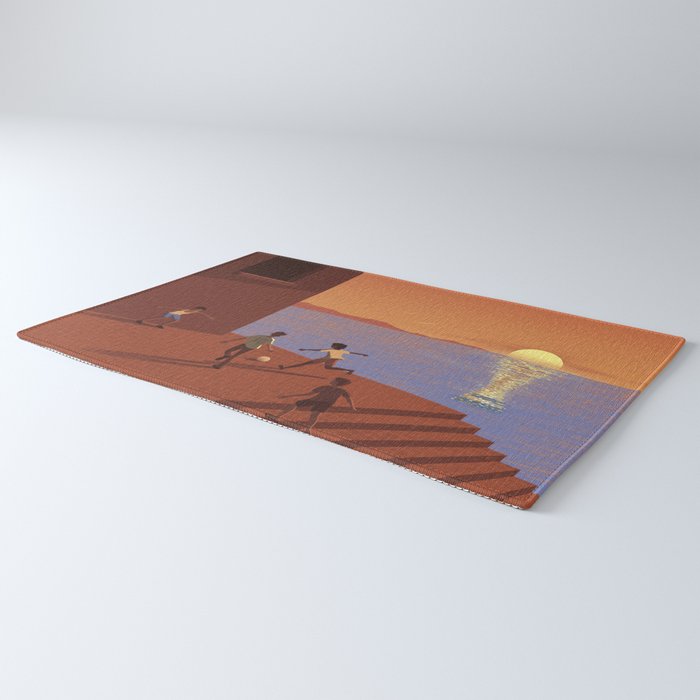 Dreaming Football Rug Gallery Image 3