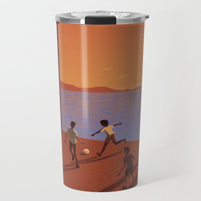 Dreaming Football Travel Mug Gallery Image 1
