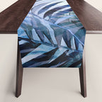 Tropical Wanderlust Palm Leaf Layers Table Runner Gallery Image 1