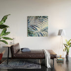 Tropical Wanderlust Palm Leaf Layers Wood Wall Art Gallery Image 2
