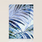 Tropical Wanderlust Palm Leaf Layers Stationery Card Gallery Image 2