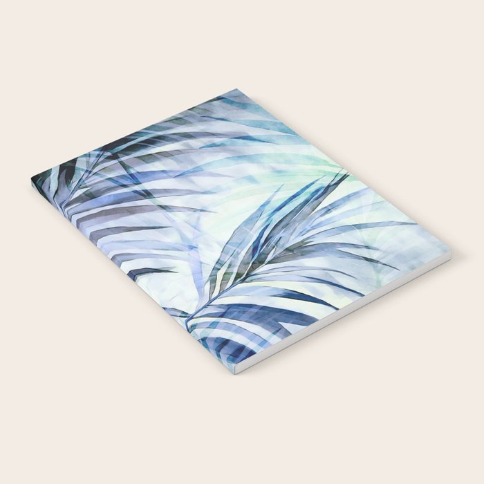Tropical Wanderlust Palm Leaf Layers Notebook Gallery Image 2