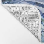 Tropical Wanderlust Palm Leaf Layers Bath Mat Gallery Image 2
