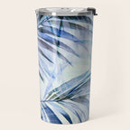 Tropical Wanderlust Palm Leaf Layers Travel Mug Gallery Image 2