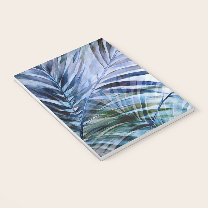 Tropical Wanderlust Palm Leaf Layers Notebook Gallery Image 3