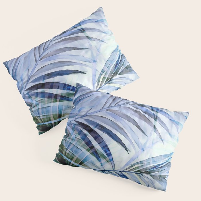 Tropical Wanderlust Palm Leaf Layers Pillow Sham Gallery Image 3