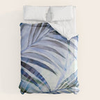 Tropical Wanderlust Palm Leaf Layers Duvet Cover Gallery Image 6