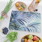 Tropical Wanderlust Palm Leaf Layers Cutting Board Gallery Image 2