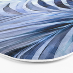 Tropical Wanderlust Palm Leaf Layers Bath Mat Gallery Image 3