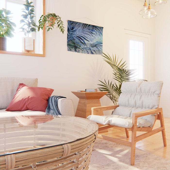 Tropical Wanderlust Palm Leaf Layers Wall Hanging Gallery Image 2