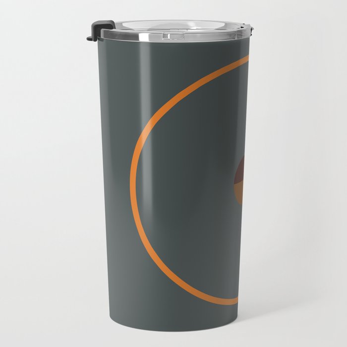 catch II anthracite and ocher Travel Mug Gallery Image 3