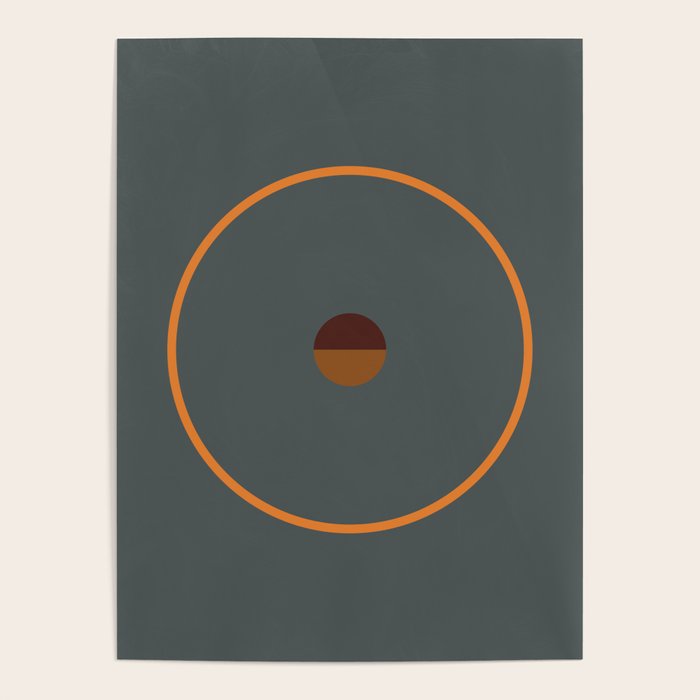 catch II anthracite and ocher Poster Gallery Image 4