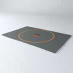 catch II anthracite and ocher Rug Gallery Image 3
