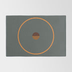 catch II anthracite and ocher Rug Gallery Image 2