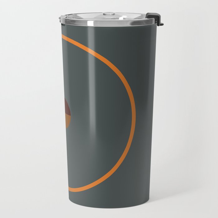 catch II anthracite and ocher Travel Mug Gallery Image 2