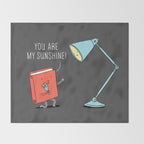You are my sunshine Throw Blanket Gallery Image 2