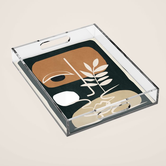 Abstract Feeling 6 Acrylic Tray Gallery Image 1