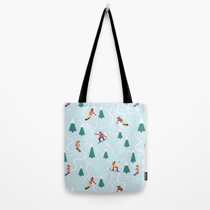 Snowboarding Girls Tote Bag Gallery Image 2