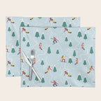 Snowboarding Girls Placemat Gallery Image 1