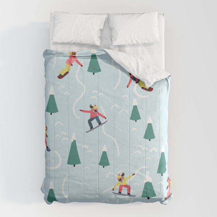 Snowboarding Girls Comforter Gallery Image 6