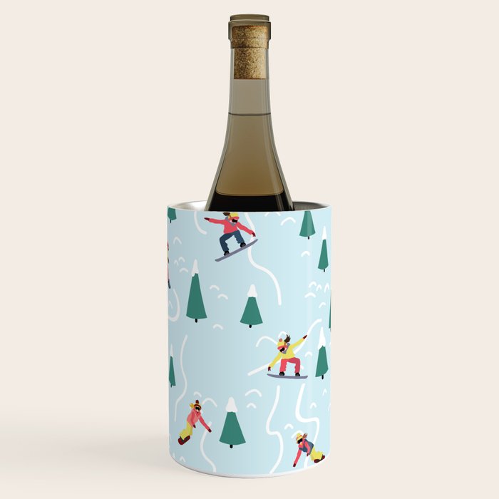 Snowboarding Girls Wine Chiller Gallery Image 1