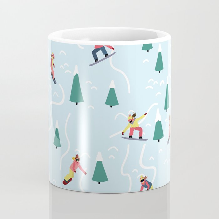 Snowboarding Girls Coffee Mug Gallery Image 4