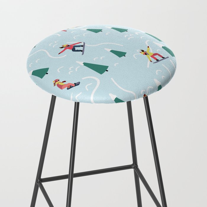 Snowboarding Girls Stool Gallery Image 2