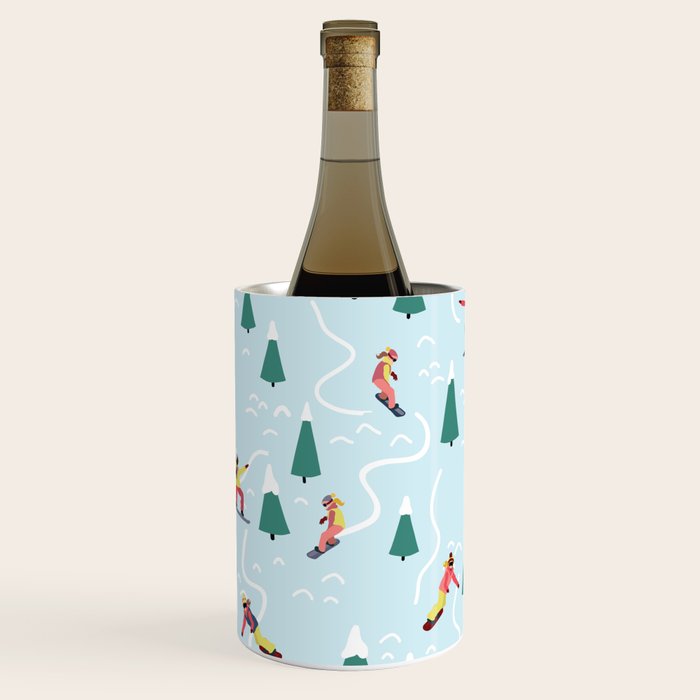 Snowboarding Girls Wine Chiller Gallery Image 2