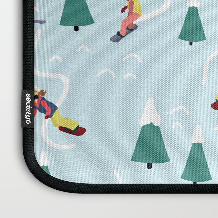 Snowboarding Girls Laptop Sleeve Gallery Image 3