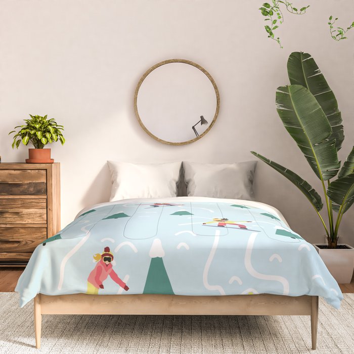 Snowboarding Girls Comforter Gallery Image 3