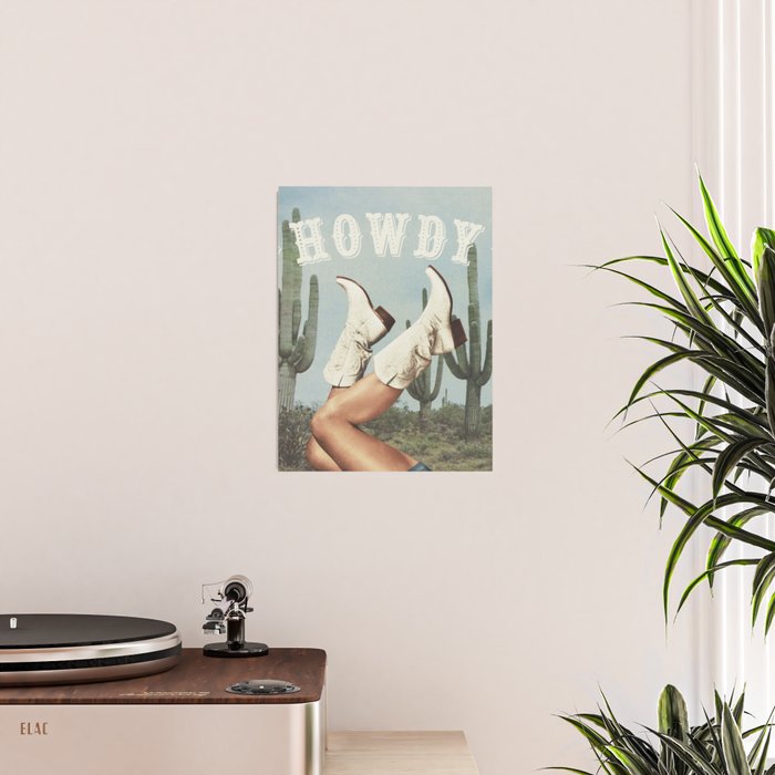 These Boots - Howdy Cactus Poster Gallery Image 2