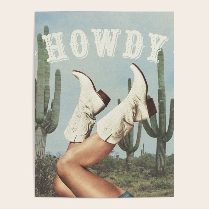 These Boots - Howdy Cactus Poster Gallery Image 4