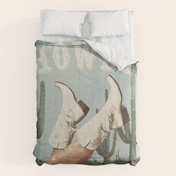 These Boots - Howdy Cactus Comforter Gallery Image 1