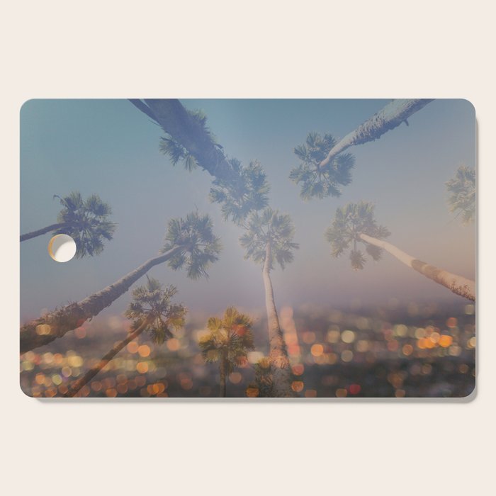 Postcard from L.A. Cutting Board Gallery Image 1