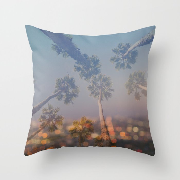 Postcard from L.A. Throw Pillow Gallery Image 6