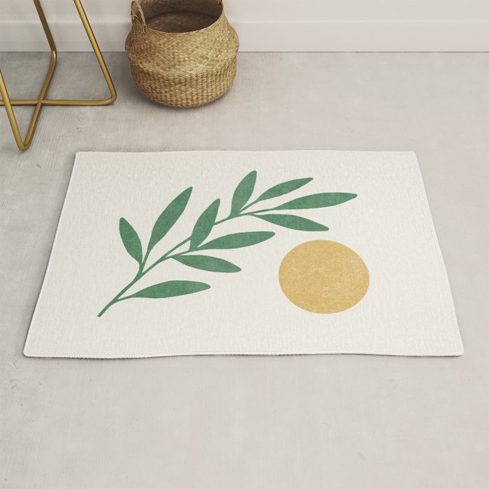 Leaf Sun 1 Rug Gallery Image 1