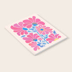 Pink Wildflowers - Floral Illustration Notebook Gallery Image 2