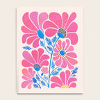 Pink Wildflowers - Floral Illustration Notebook Gallery Image 4