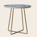 Winter Pine Forest Side Table Gallery Image 1