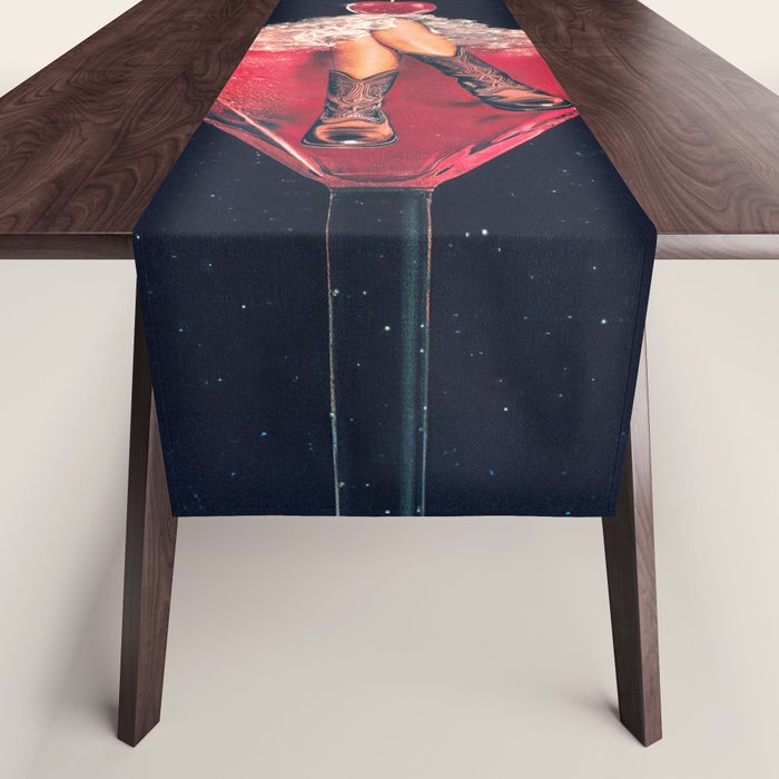 Cherry Cowgirl Margarita Table Runner Gallery Image 1