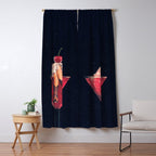 Cherry Cowgirl Margarita Window Curtain Gallery Image 5