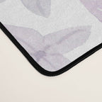 Watercolor hand painted lavender lilac blue floral Desk Mat Gallery Image 4